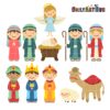 Christmas Manger Clip Art Set – Daily Art Hub – Free Clip Art Everyday