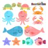Cute Baby Sea Animals Clip Art Set – Daily Art Hub – Free Clip Art Everyday