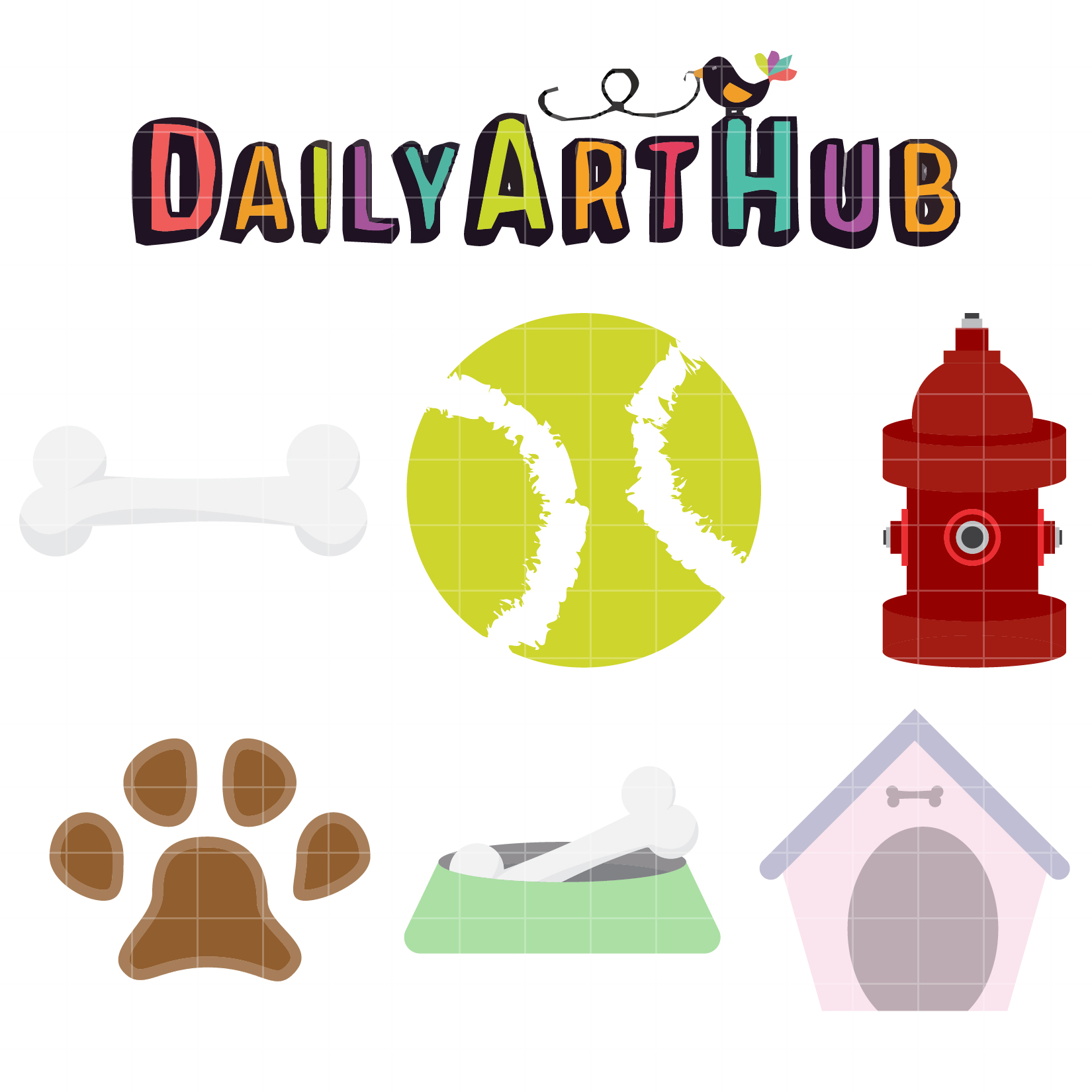 Dog Tag Shapes Clip Art Set – Daily Art Hub // Graphics, Alphabets