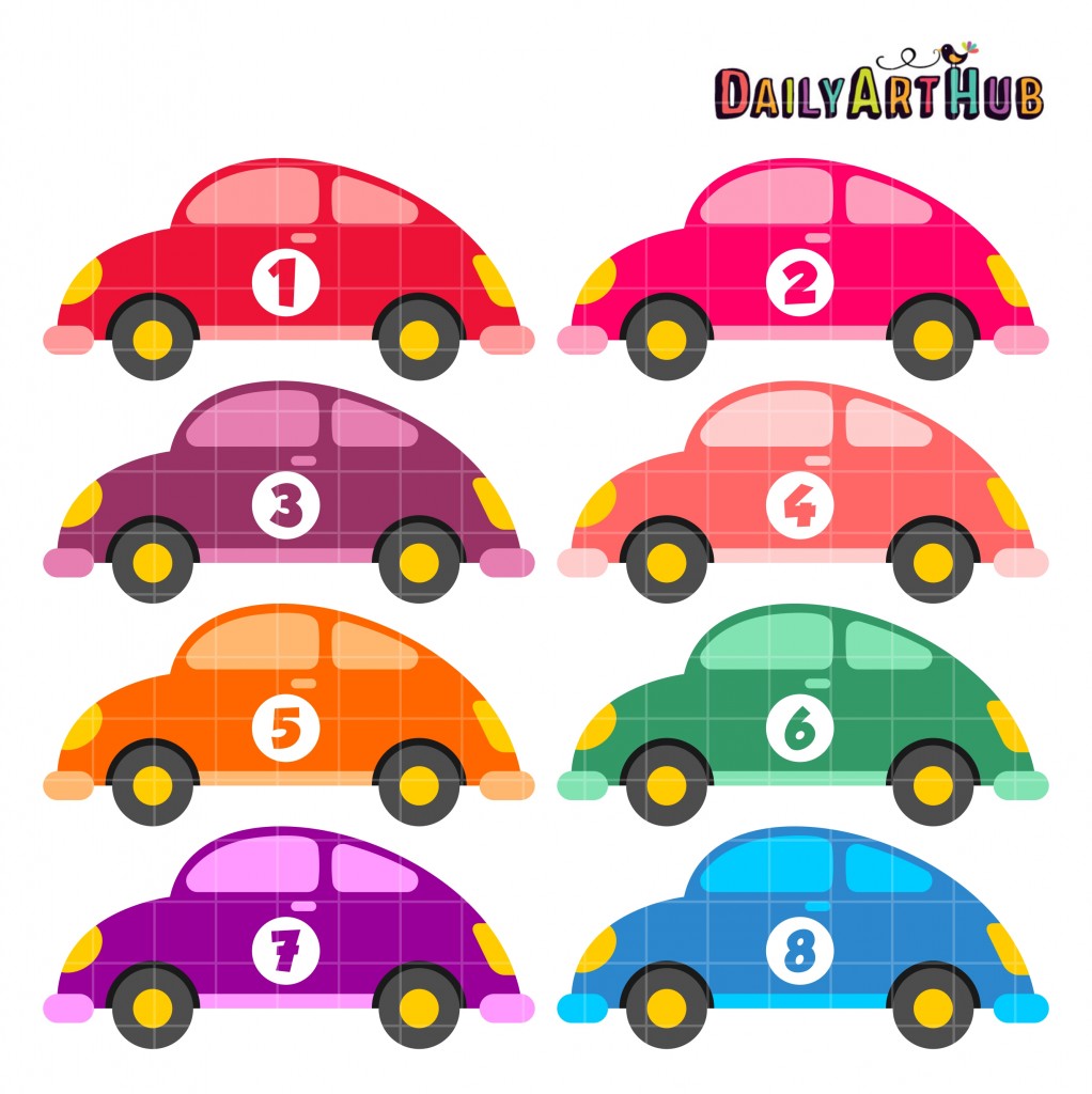 Pretty Cars Clip Art Set Daily Art Hub Free Clip Art Everyday