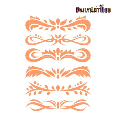 Flourishes Clip Art Set
