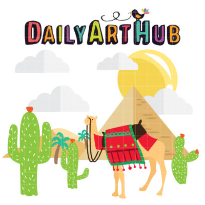 Desert Clip Art Set