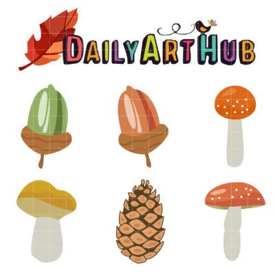 Autumn Collection Clip Art Set