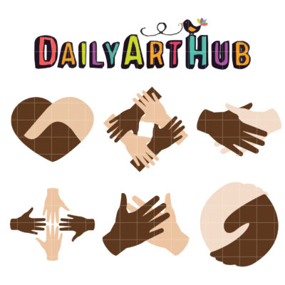 Equal Rights Day Clip Art Set