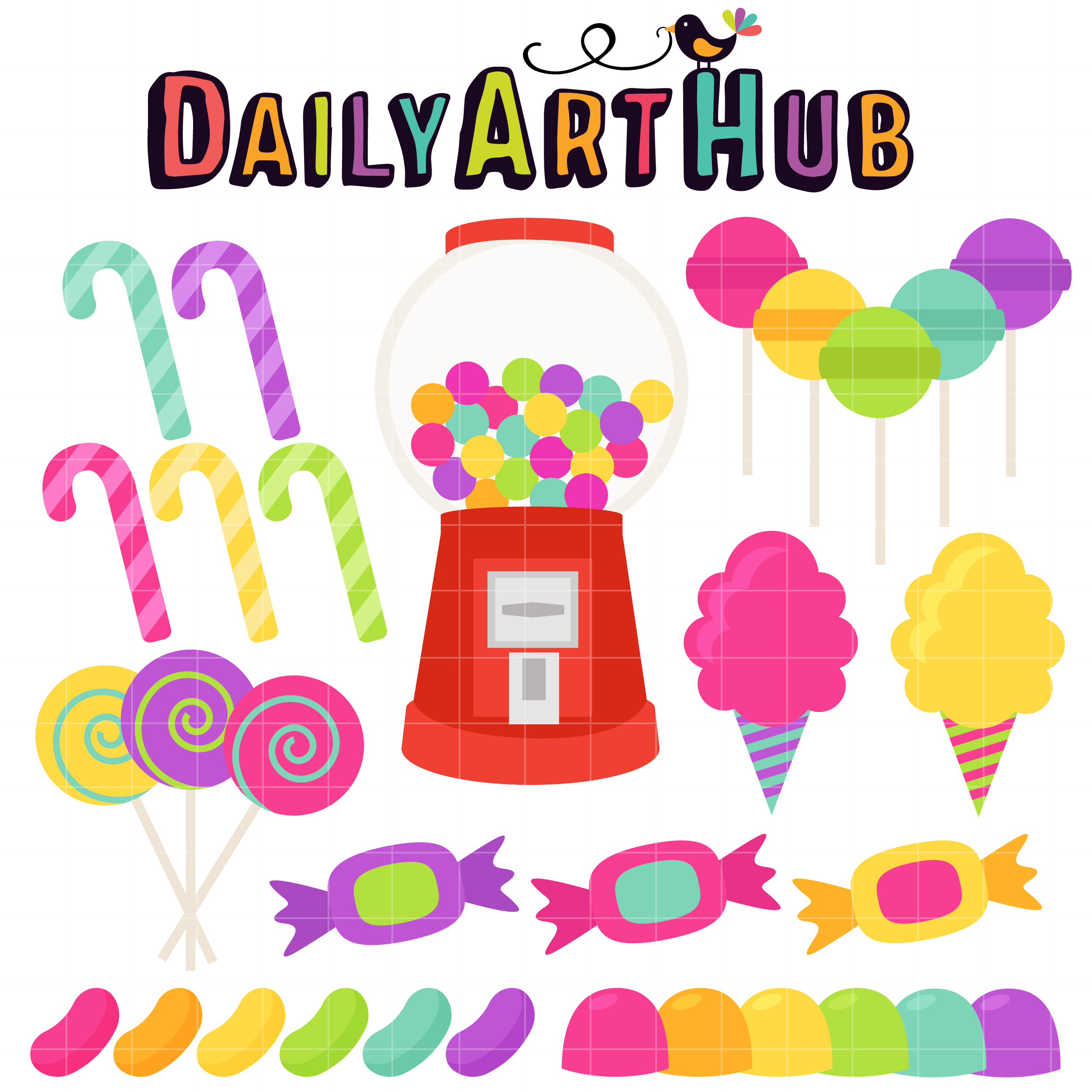 Candy Store Clip Art Set Daily Art Hub Free Clip Art Everyday