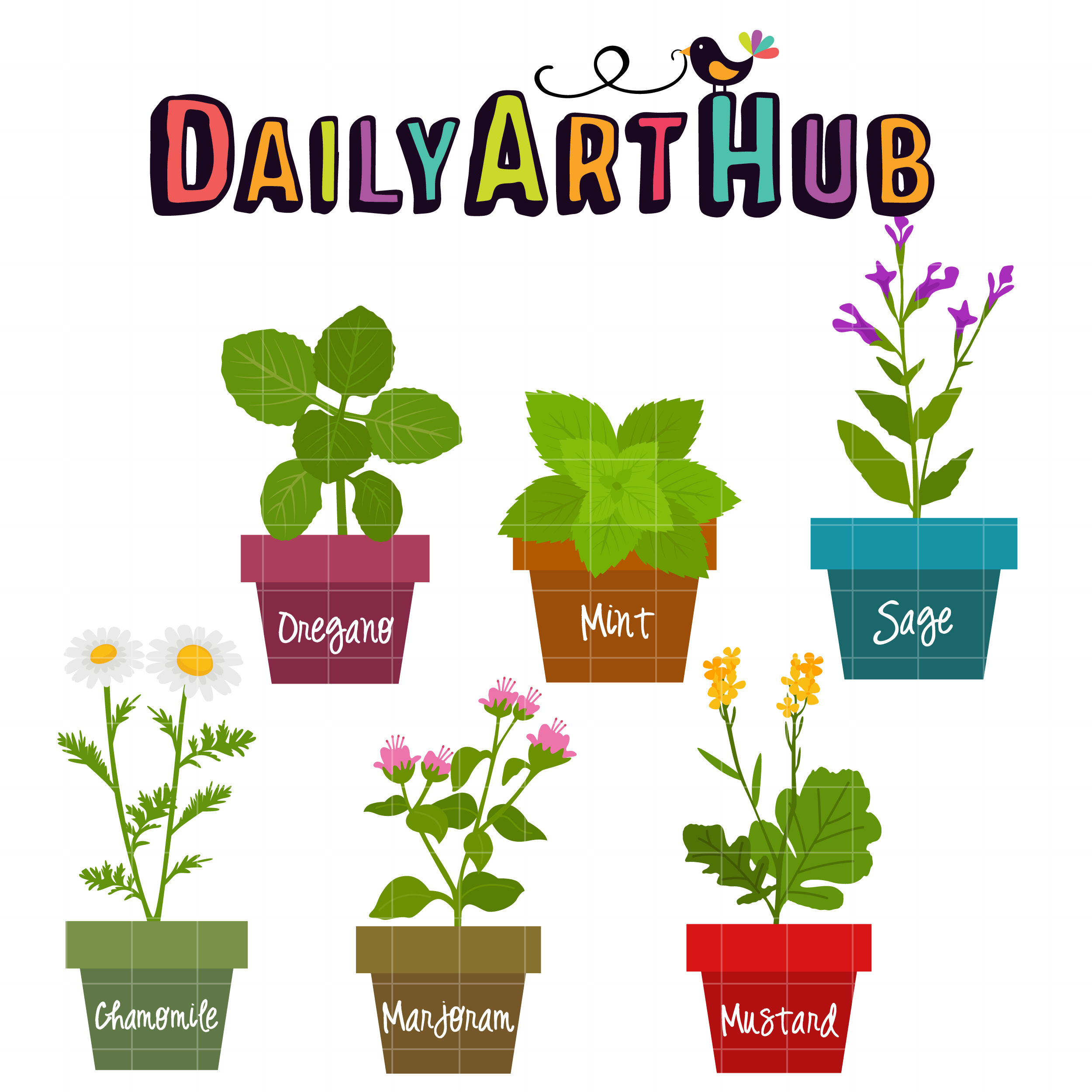 Herbs and Spices Clip Art Set Daily Art Hub Free Clip Art Everyday