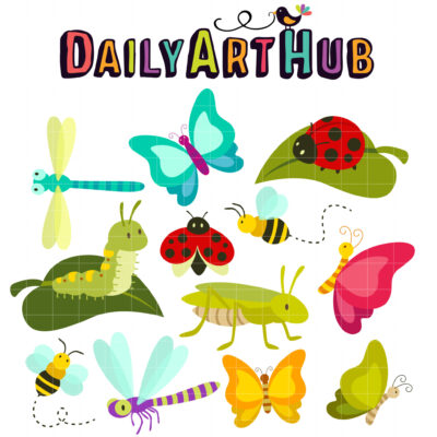 Bugs Life Clip Art Set