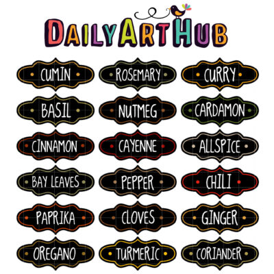 Assorted Buttons Clip Art Set – Daily Art Hub // Graphics, Alphabets & SVG