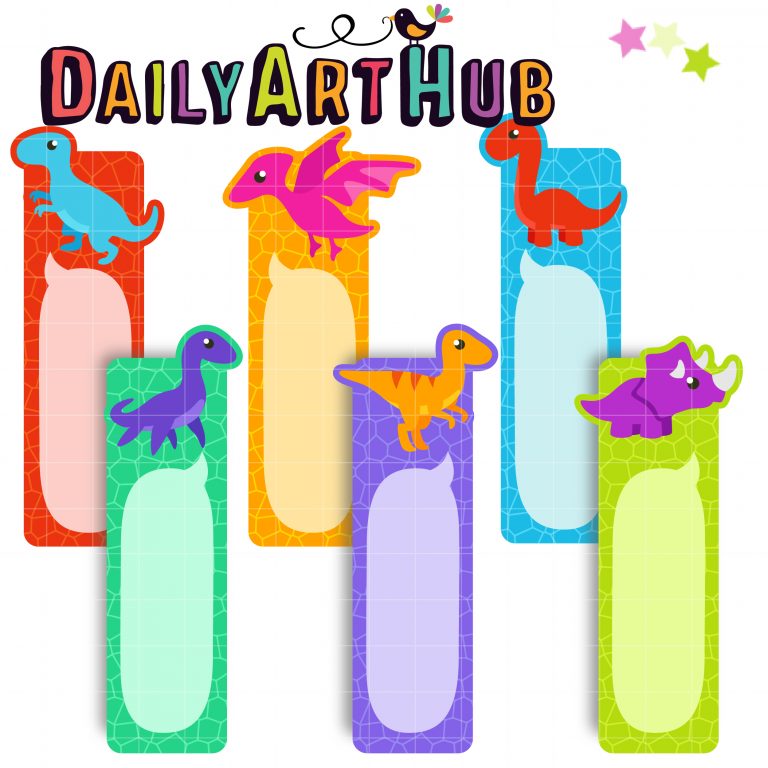 dinosaur-bookmark-clip-art-set-daily-art-hub-graphics-alphabets-svg