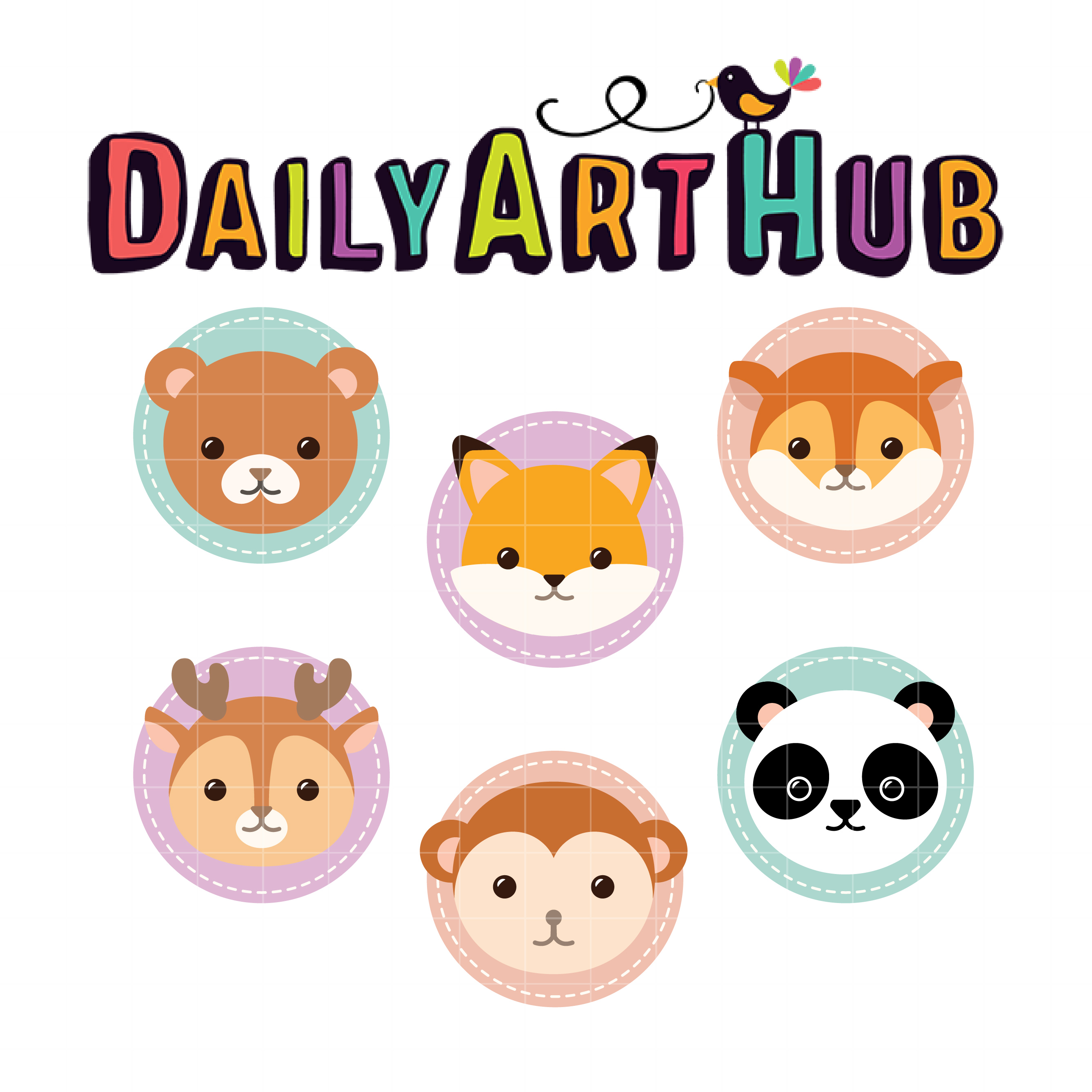 Cute Little Animals Clip Art Set – Daily Art Hub – Free Clip Art Everyday