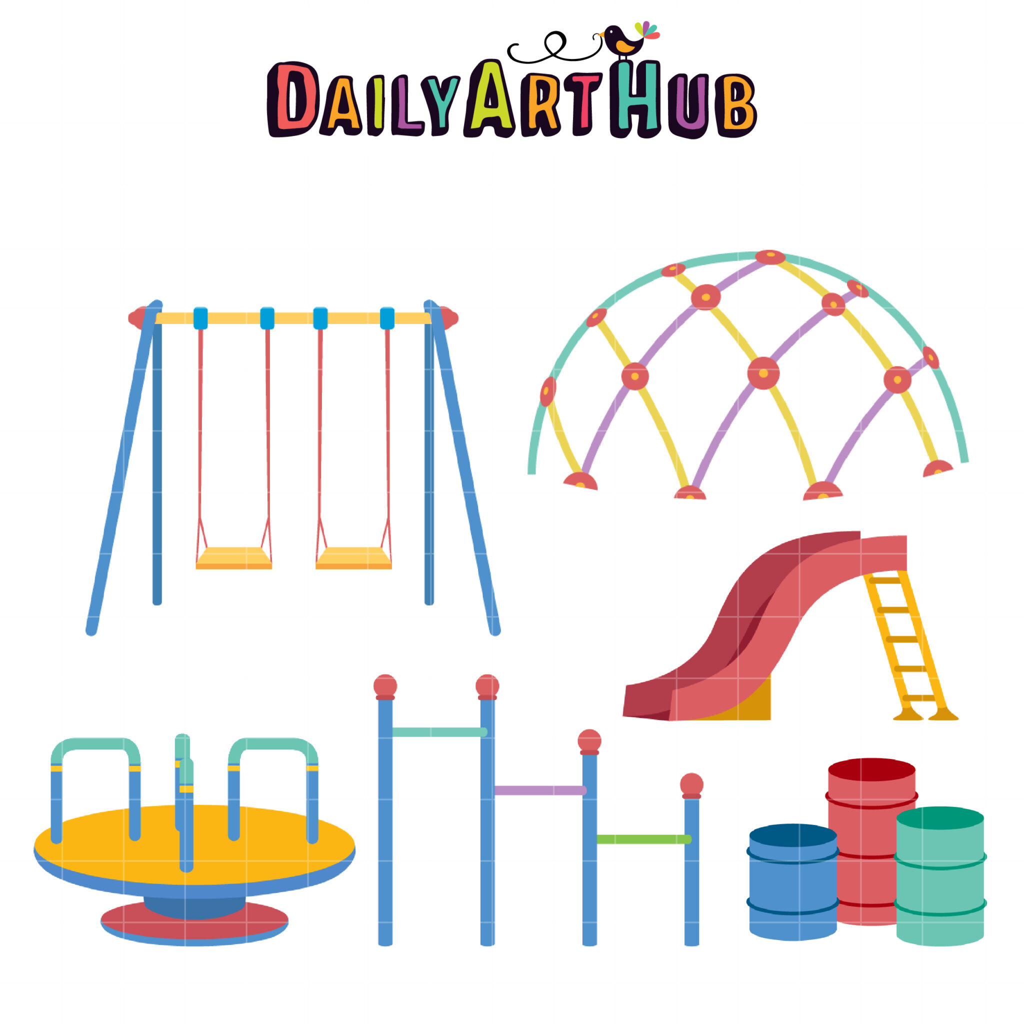 Kids Toys Clip Art Set – Daily Art Hub // Graphics, Alphabets & SVG
