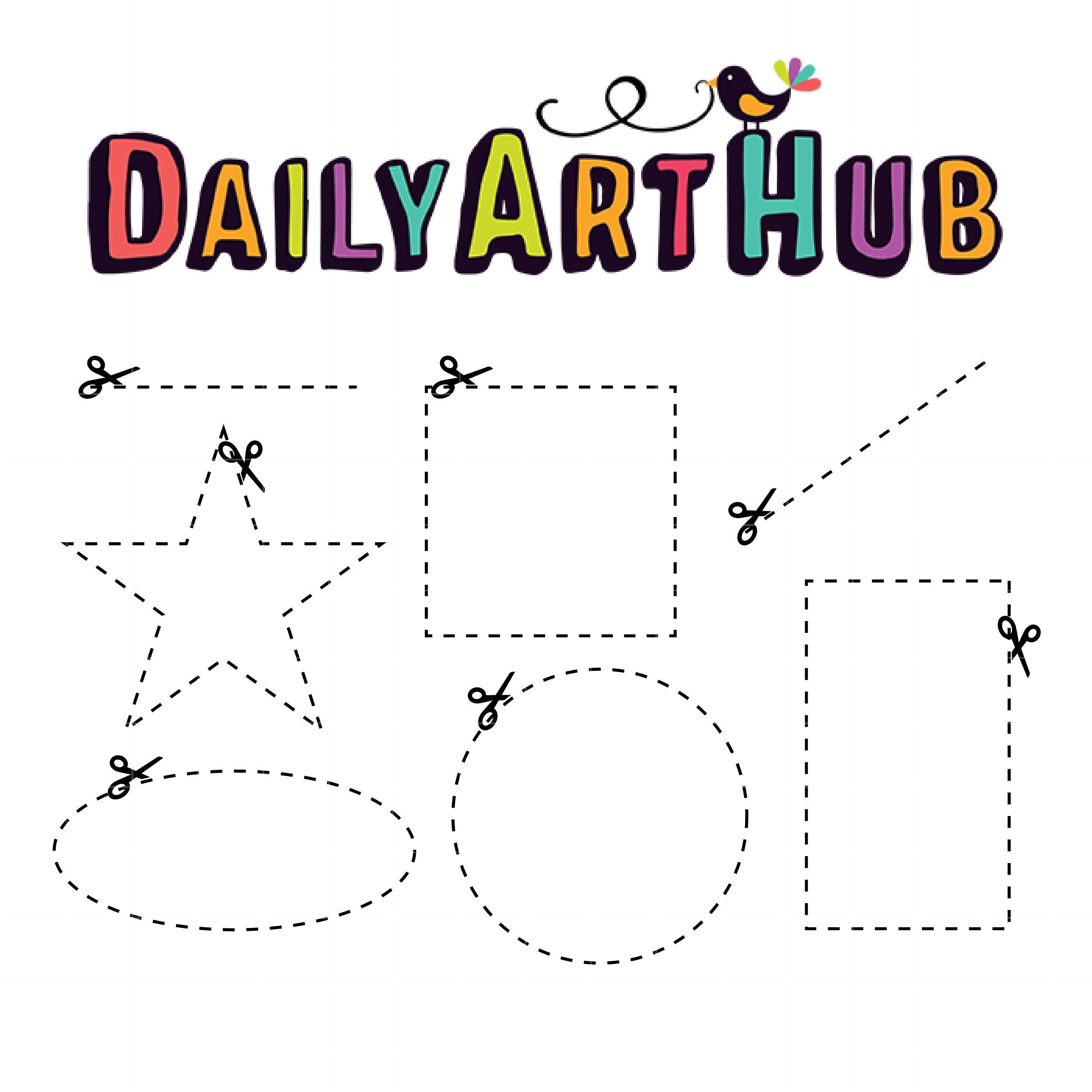 Paper Cut Here Shapes Clip Art Set Daily Art Hub Free Clip Art Everyday