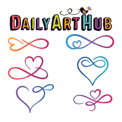 Valentine Boho Rainbow Clip Art Set – Daily Art Hub // Graphics, Alphabets  & SVG