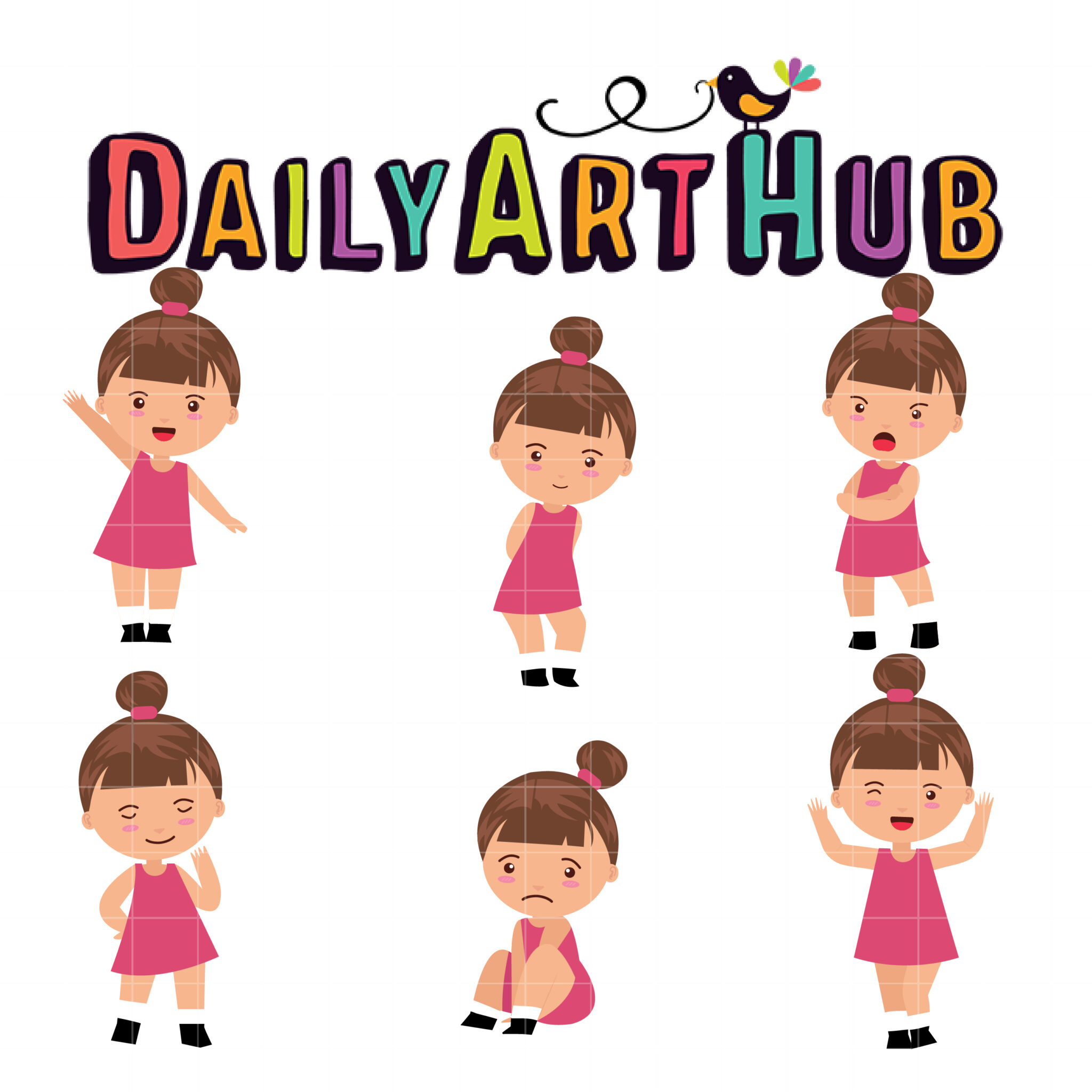 https://www.dailyarthub.com/wp-content/uploads/2021/02/Girl-Little-Bun-Girl-scaled.jpg