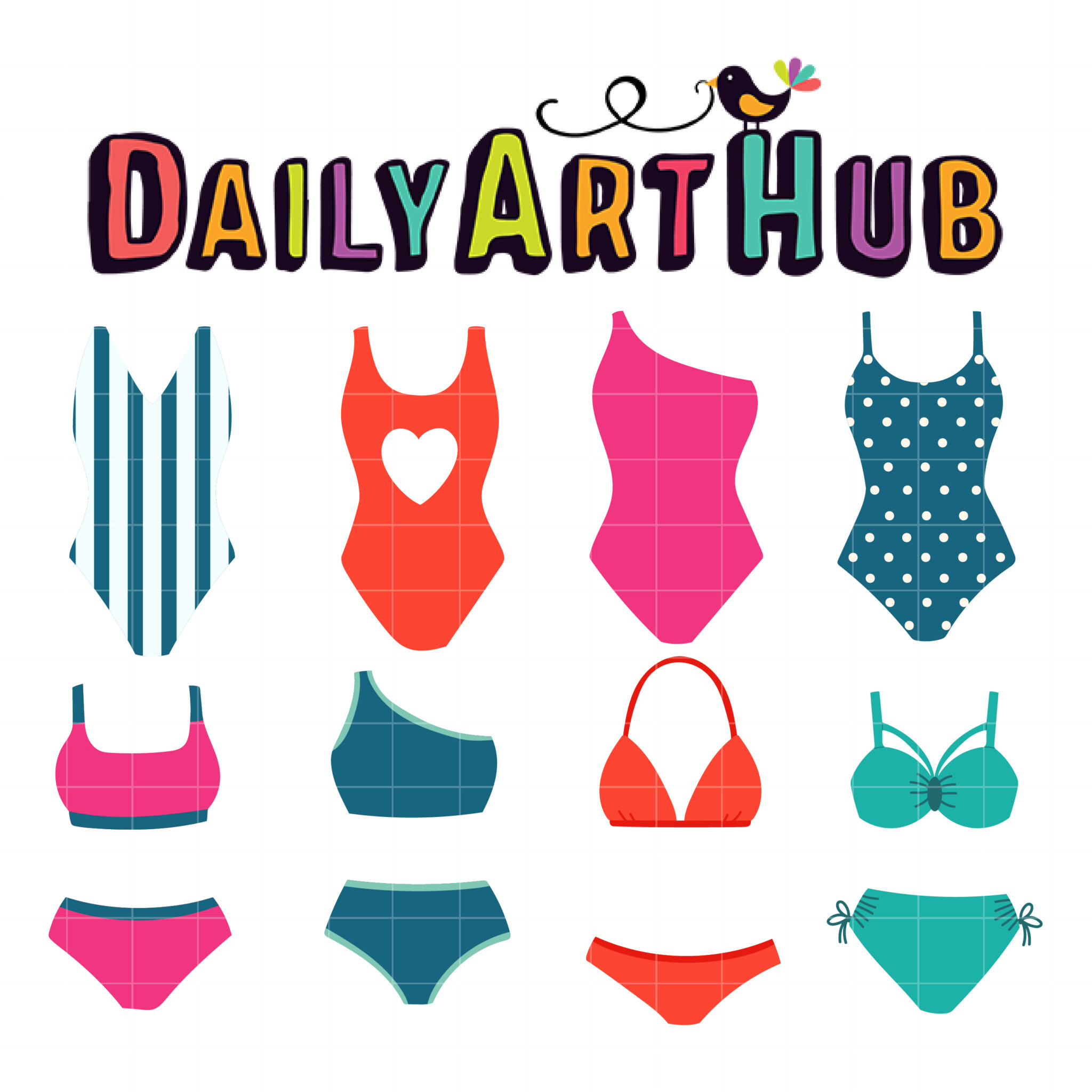 Bathing Suit Stock Illustrations – 4,815 Bathing Suit Stock - Clip Art  Library