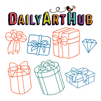 Hair Ribbon Clip Art Set – Daily Art Hub // Graphics, Alphabets & SVG