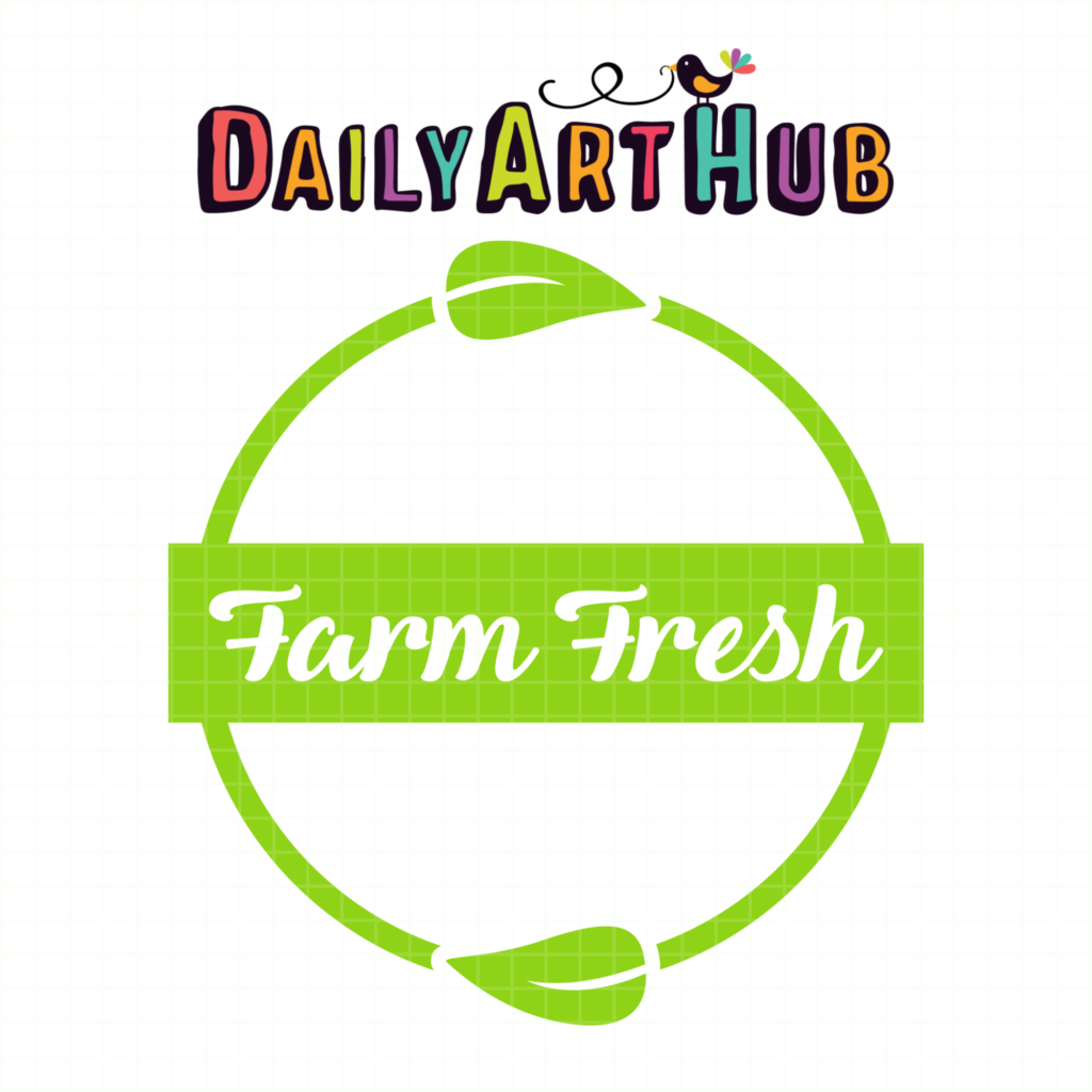 Farm Fresh Label Clip Art – Daily Art Hub // Graphics, Alphabets & SVG