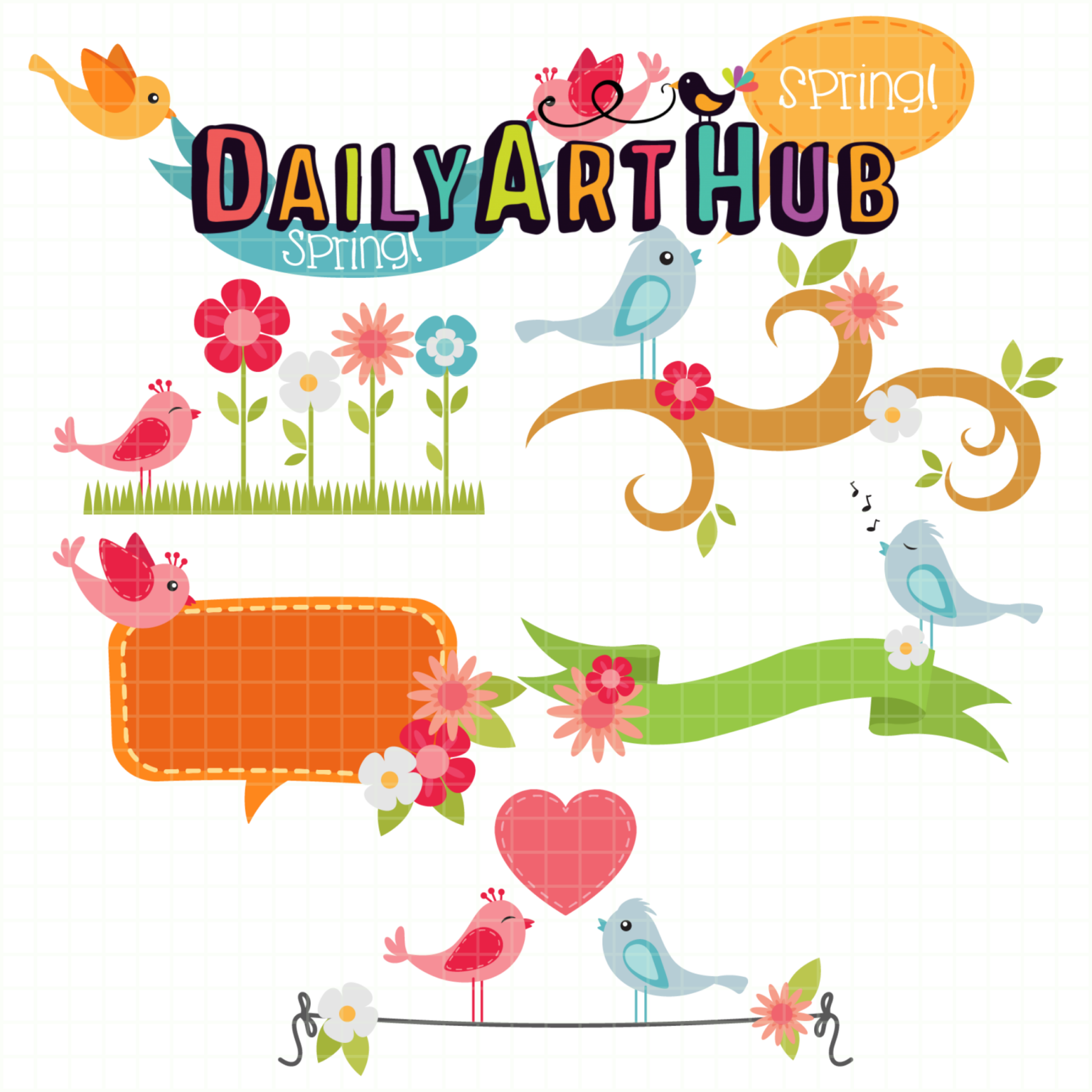 Daily Member Art Sets – Daily Art Hub // Graphics, Alphabets & SVG
