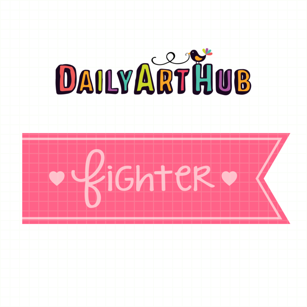 Fighter Pink Ribbon Clip Art – Daily Art Hub // Graphics, Alphabets & SVG