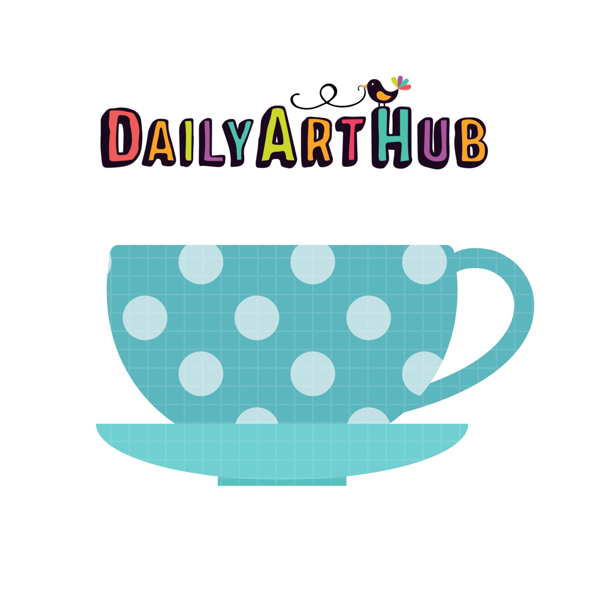 Polka Dot Cup Clip Art