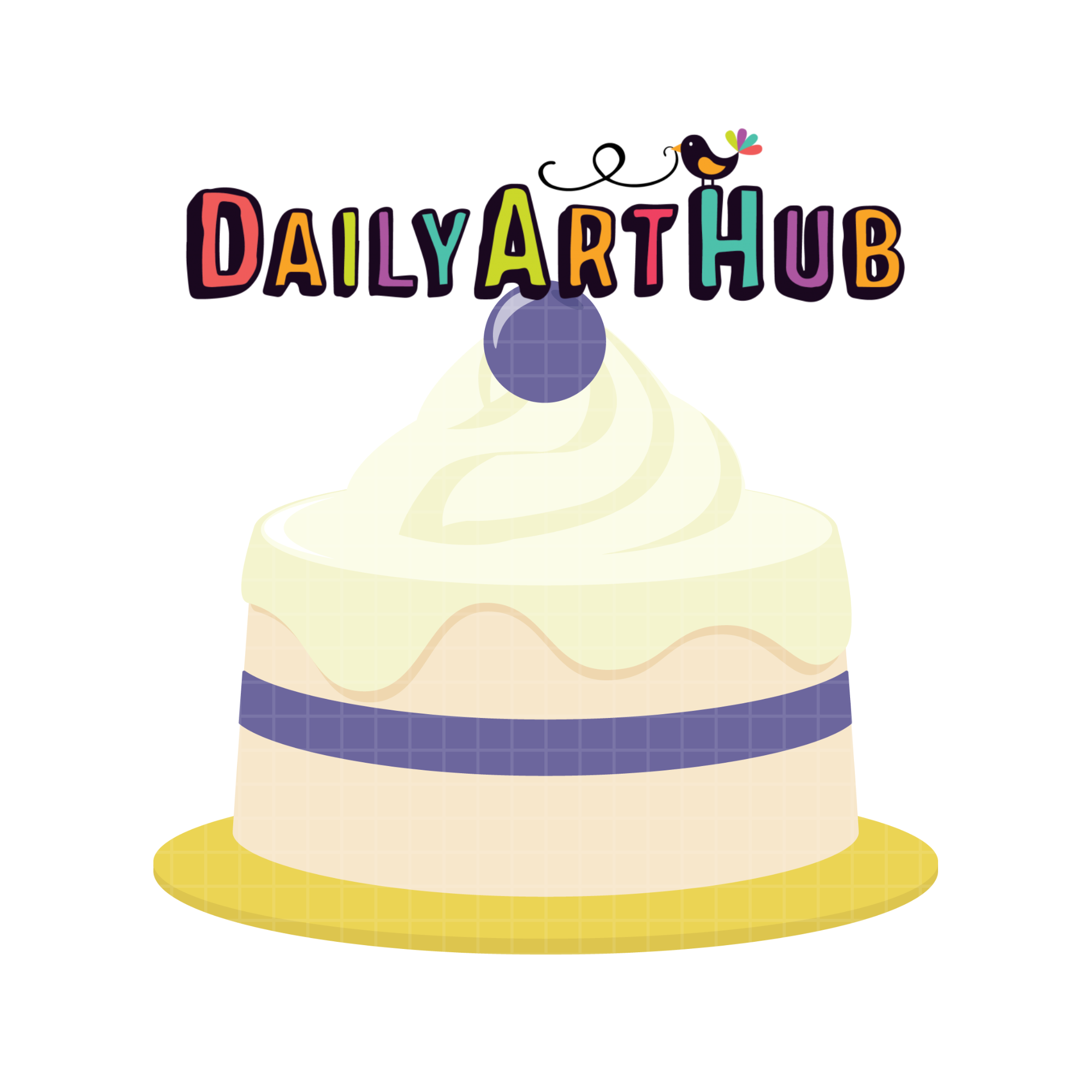 Blueberry Cake Clip Art