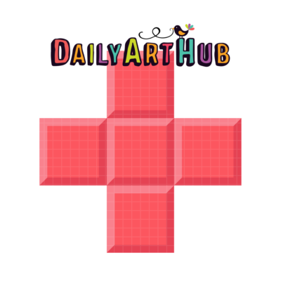 Vintage Cross Blocks Clip Art