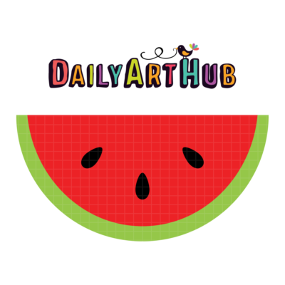 Watermelon Slice Clip Art