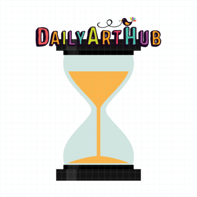 Hour Glass Flow Clip Art