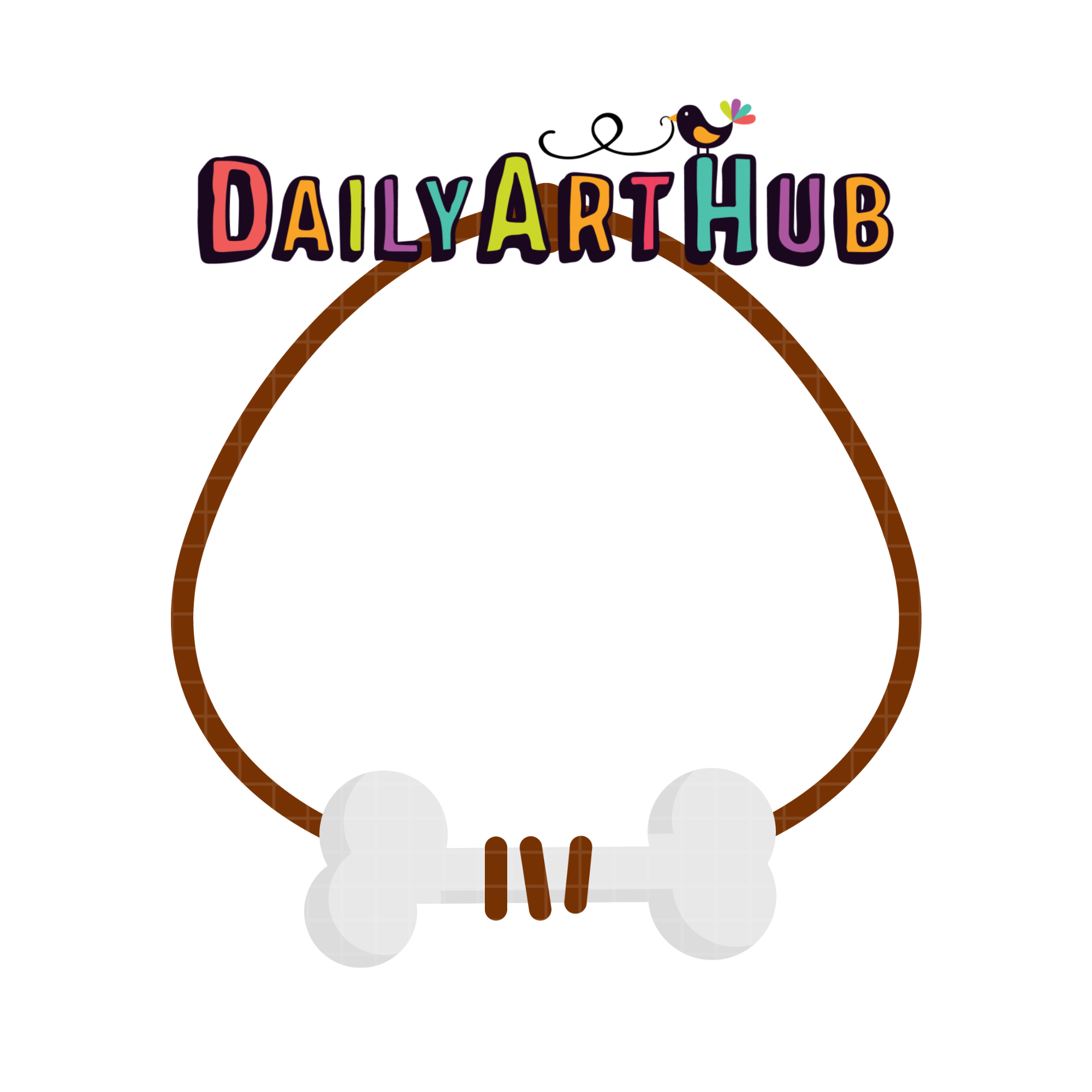 FREE Bone Necklace Clip Art