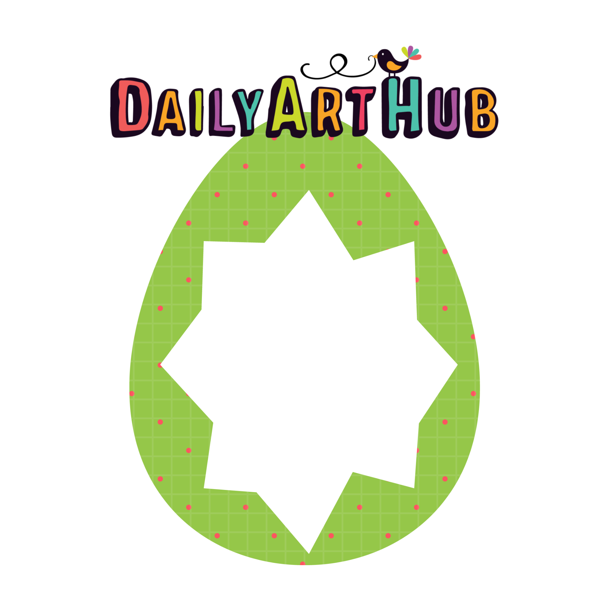 FREE Egg Crack Frame Clip Art