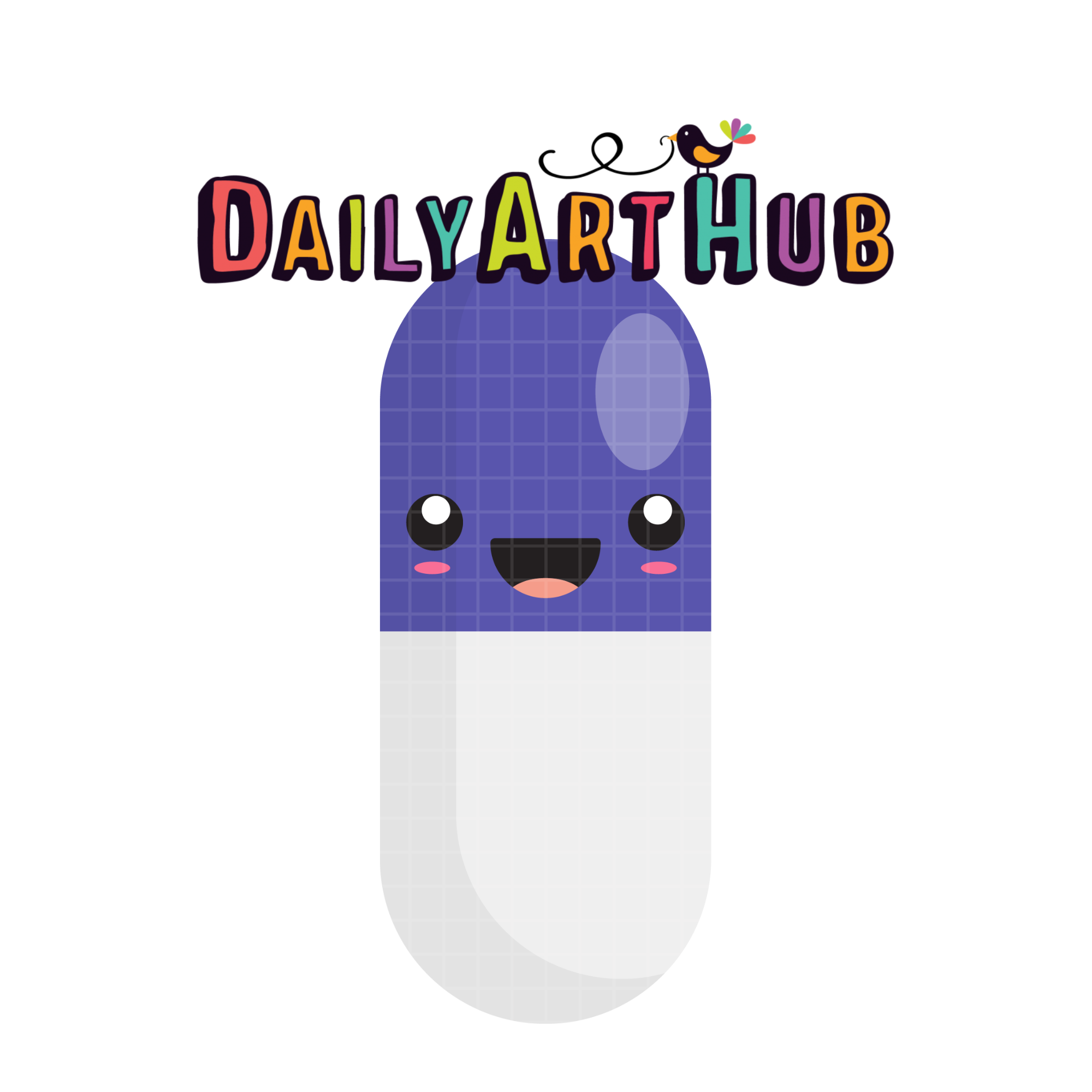 FREE Happy Pill Clip Art