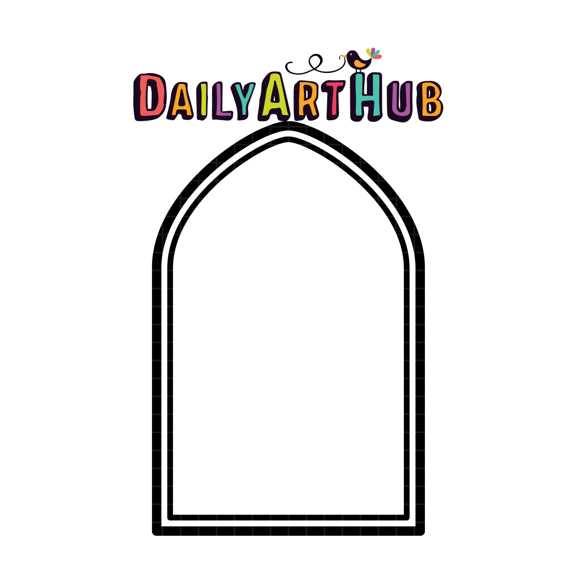 FREE Tudor Arch Clip Art