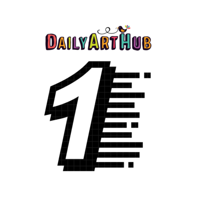 FREE Race Car Number 1 Clip Art