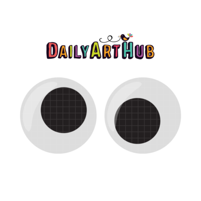 FREE Funny Googly Eyes Clip Art